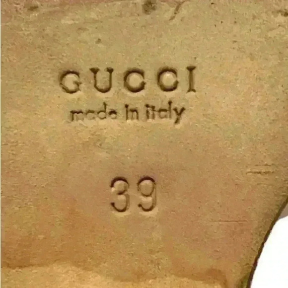 Vintage Gucci platform, white sandals. Size 39. - Picture 4 of 13